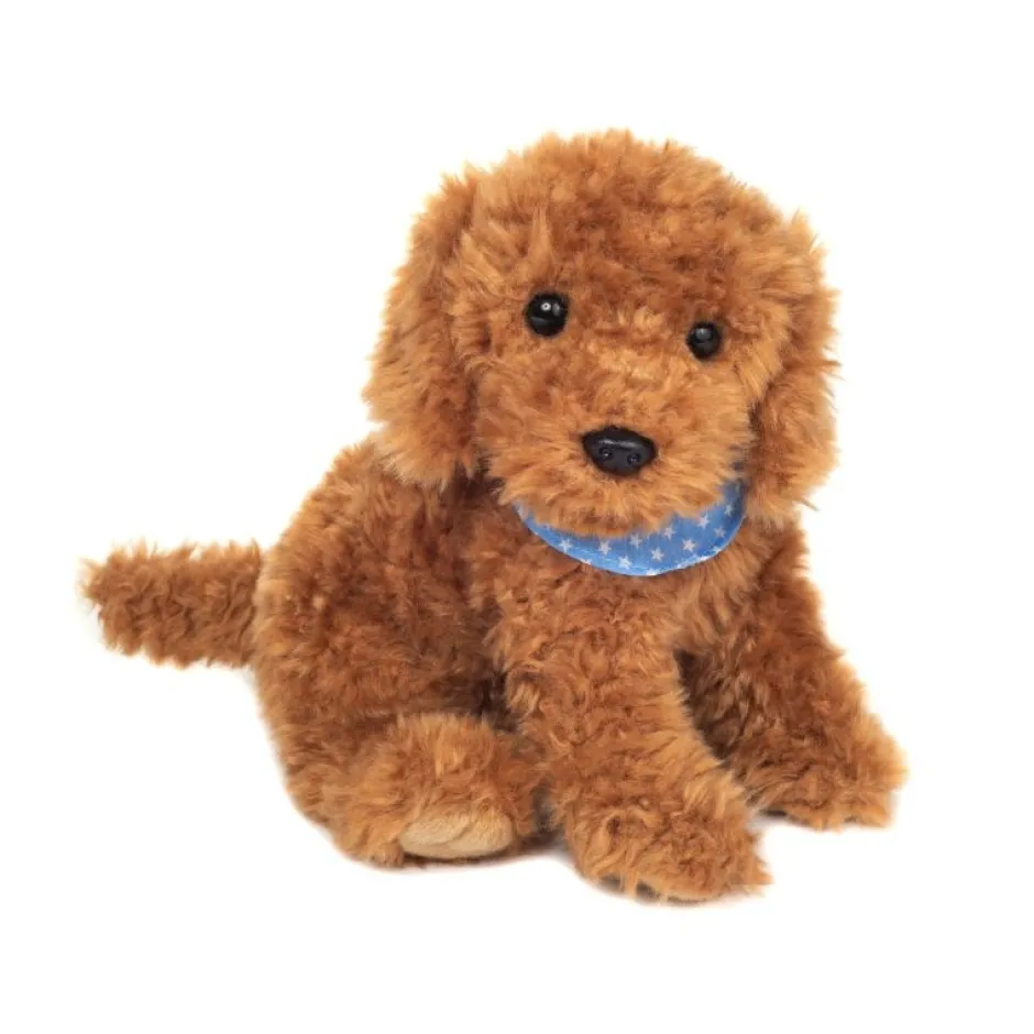 Knuffel Hond Goldendoodle Zittend 30cm Hermann Teddy Collection