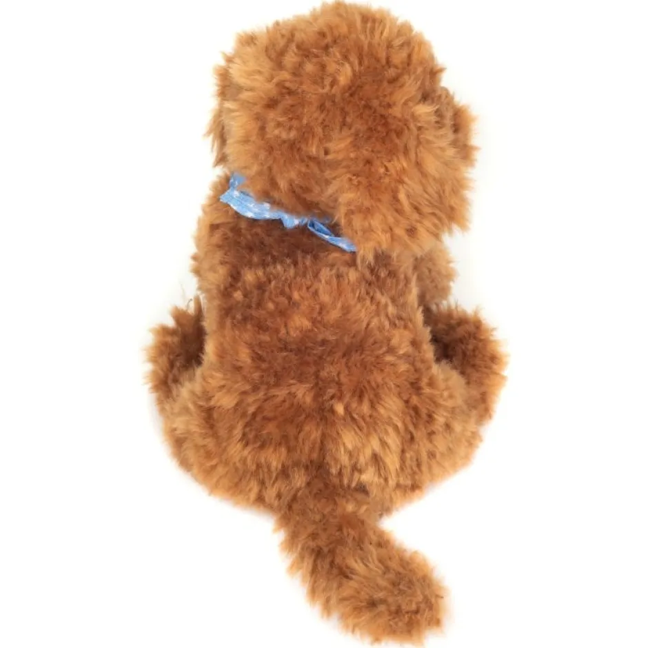 Knuffel Hond Goldendoodle Zittend 30cm Hermann Teddy Collection