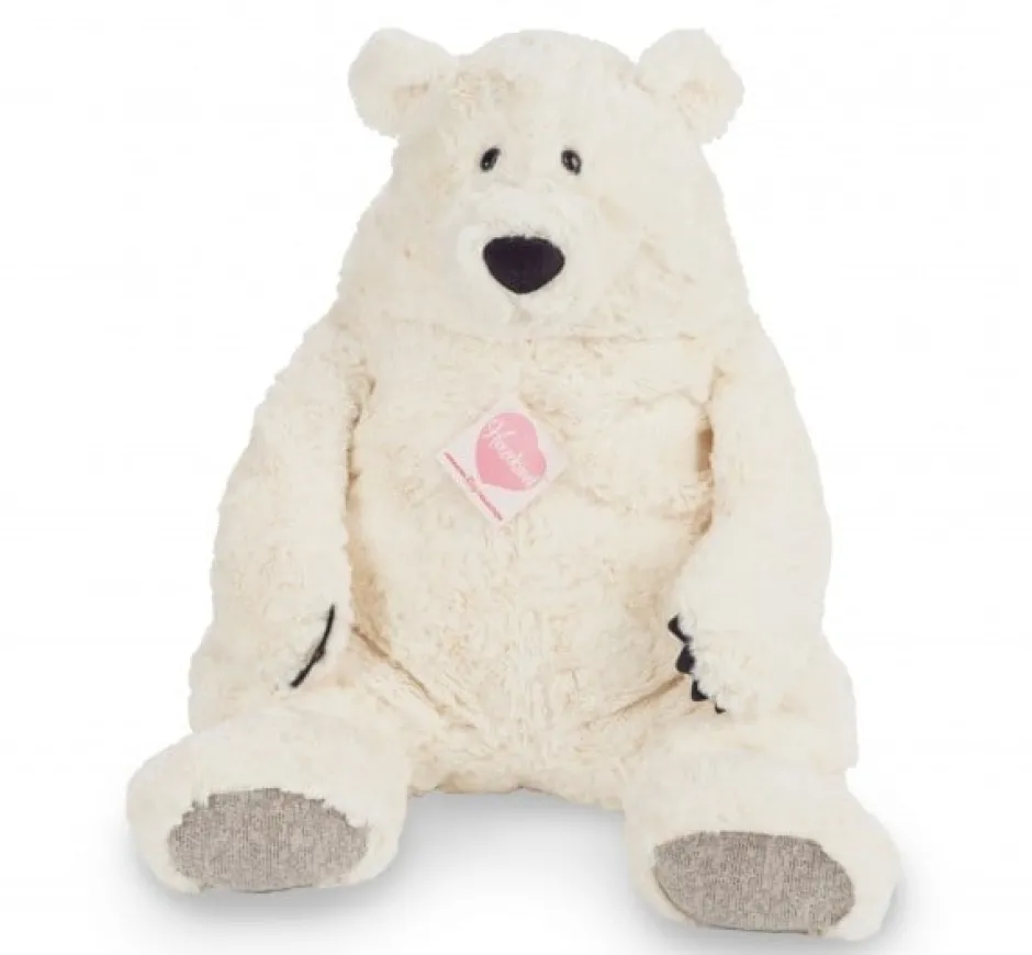 New Knuffel IJsbeer Jones 50cm Hermann Teddy Collection