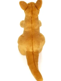 Outlet Knuffel Kangaroe met Baby 30cm Hermann Teddy Collection