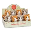 Online Knuffel Kat Getijgerd Rood of Grijs 18cm Hermann Teddy Collection