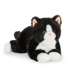 Sale Knuffel Kat Zwart 30 cm Hermann Teddy Collection