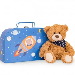 Discount Knuffel Teddybeer Ferdi met Koffer Kraamcadeaus