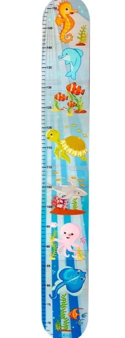 Clearance Groeimeter Onderwaterwereld Zeepaardje Hout Groeimeters