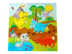 Puzzel Dino Hout Houten Puzzels