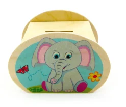 Clearance Spaarpot Olifant Hout Spaarpotten