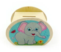 Clearance Spaarpot Olifant Hout Spaarpotten