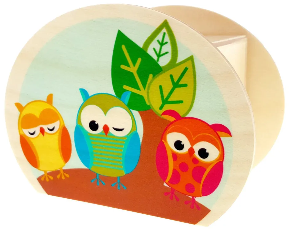 Clearance Spaarpot Uilen Hout Spaarpotten