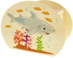 Spaarpot Zeedieren Hout Spaarpotten