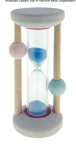 Zandloper Tandenpoetsen Naturel Hout Kleine Cadeautjes|Kleine Cadeaus