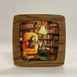 Clearance Raamhanger Eikenhout Oak Middenbruin Lampen