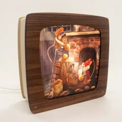 Hot Seizoenslamp Premium Walnotenhout Walnut Lampen