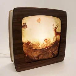 Hot Seizoenslamp Premium Walnotenhout Walnut Lampen