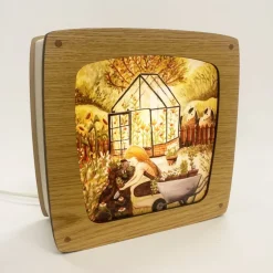 Best Seizoenslamp Premium Eikenhout Oak Lampen