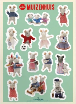 Het Muizenhuis Stickervel Muizen Creatief