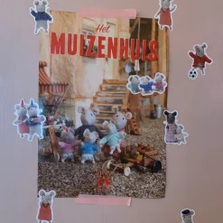 Het Muizenhuis Stickervel Muizen Creatief