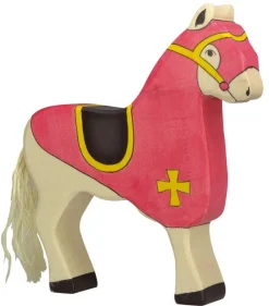 Hot Paard Toernooipaard Rood 80248 Figuren En Toebehoren