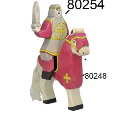 Hot Paard Toernooipaard Rood 80248 Figuren En Toebehoren