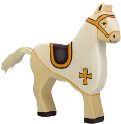 Hot Paard Toernooipaard Wit 80251 Figuren En Toebehoren|Paardachtigen