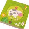 Online Houten puzzel Boerderijdieren Houten Puzzels