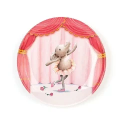 Sale Bord Muis Elly Ballerina Melamine Kinderservies|Kraamcadeaus