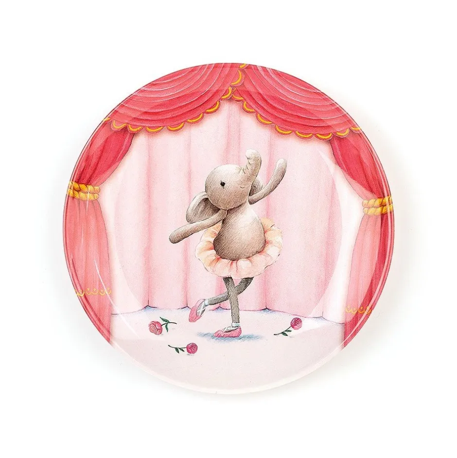 Sale Bord Muis Elly Ballerina Melamine Kinderservies|Kraamcadeaus