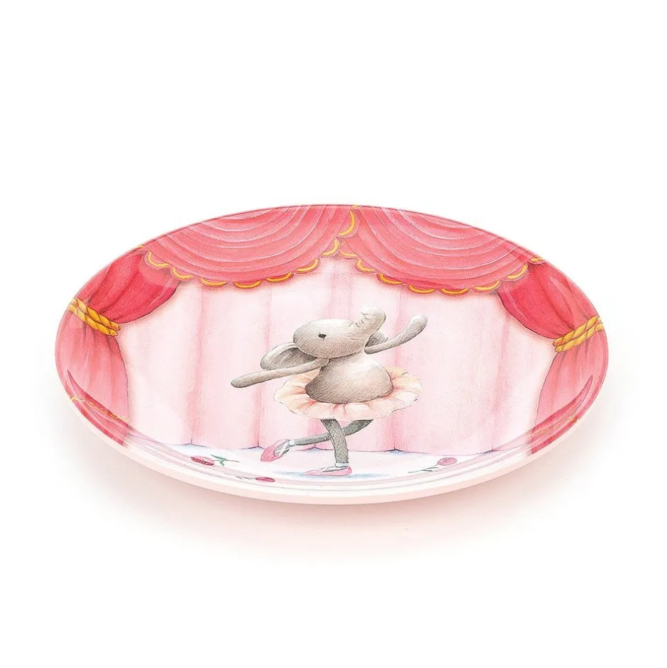 Sale Bord Muis Elly Ballerina Melamine Kinderservies|Kraamcadeaus