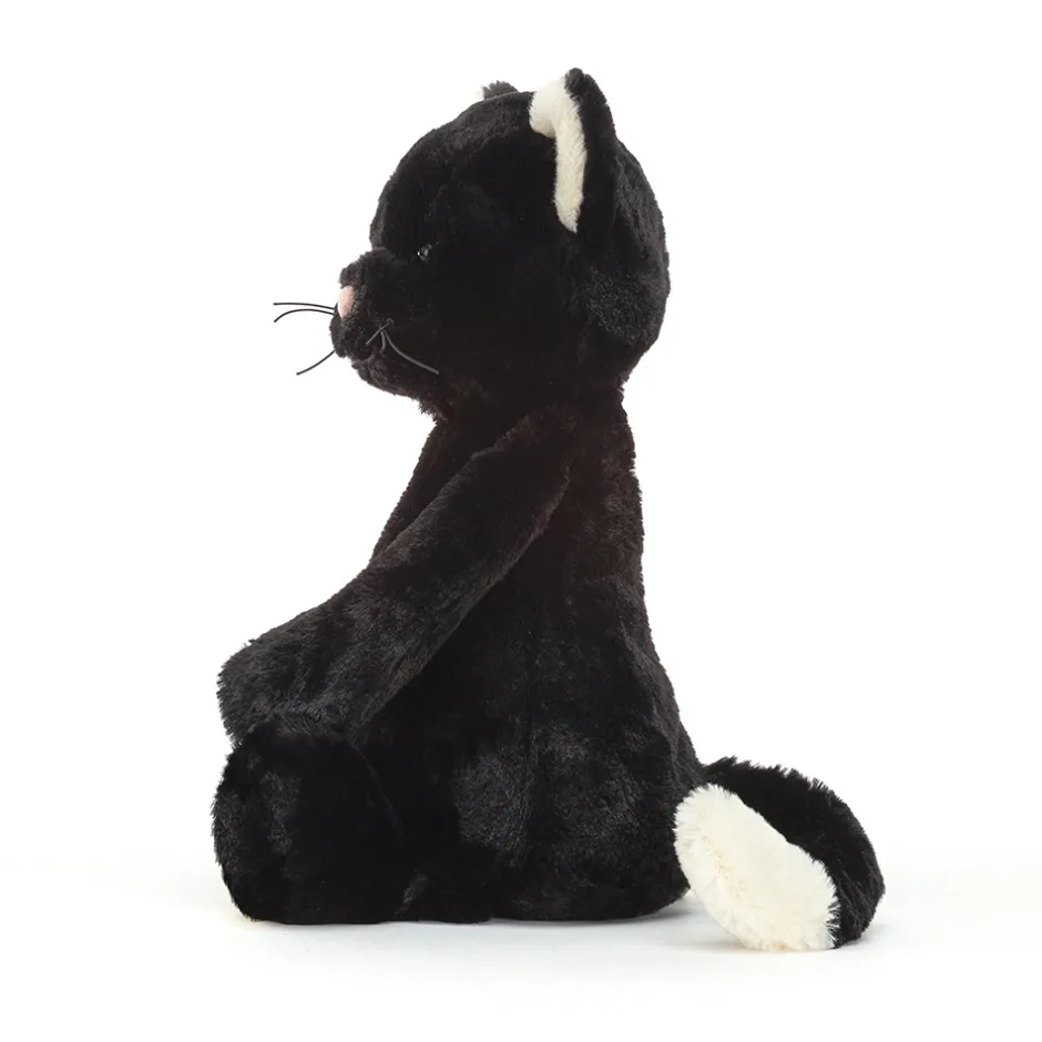 Best Knuffel Kat Bashful Black Kitten Medium Bekijk Alles