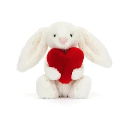 Sale Knuffel Konijn Bashful Red Love Heart Bunny Little Colourful & Quirky