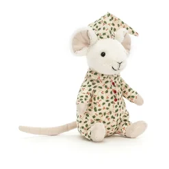 New Knuffel Muis Merry Mouse Bedtime Kerst