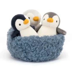 Online Knuffel Nesting Penguins Kerst