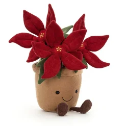 Outlet Knuffel Plant Amuseable Poinsettia Kerstster Amuseables