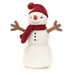 Sale Knuffel Sneeuwpop Teddy Snowman Kerst