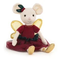 Knuffel Sugar Plum Fairy Mouse Kerst
