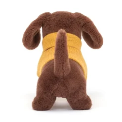Clearance Knuffel Sweater Sausage Dog Yellow Dressed To Impress