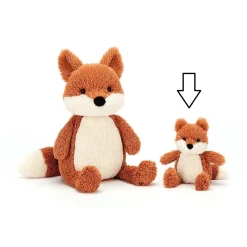 Best Knuffel Vos Peanut Fox Small Little Legs