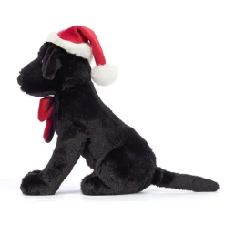 Online Knuffel Winter Warmer Pippa Black Labrador Kerst