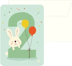 Best Kaart met Envelop 2 Bunny Wenskaarten