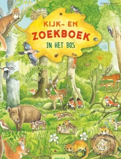 Discount Kijk- en zoekboek - In het bos Kleuterboeken|Bekijk Alles