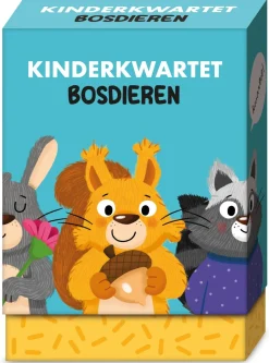 Discount Kinderkwartet Bosdieren Kaartspellen