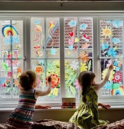 Discount Rijstwax (Raam)Krijt Medium Set 24-delig Creatief