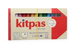 Clearance Rijstwax (Raam)Krijt Medium Set 12-delig Creatief