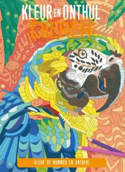 Outlet Kleur & onthul | Dieren Kleurboeken
