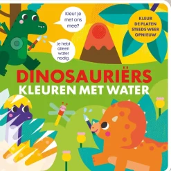 New Kleuren met water Dino's Kleurboeken