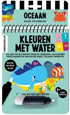 Hot Kleuren met Water Oceaan Kleurboeken