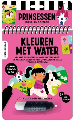 Discount Kleuren met water Prinsessen Kleurboeken