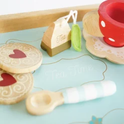 New Theeservies Inclusief Dienblad Hout Pretend Play / Rollenspel