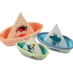 Clearance Badspeelgoed 3 Bootjes Jungle Babyspeelgoed|Jack