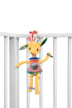 Discount Knuffel Rammelaar Giraf Zia Dansend Babyspeelgoed|Knuffelspeelgoed