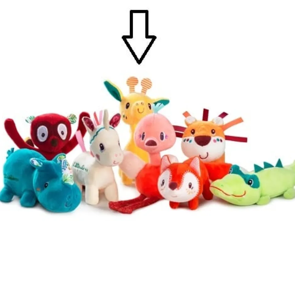 New Knuffel Zia Giraf Minifiguur Zia